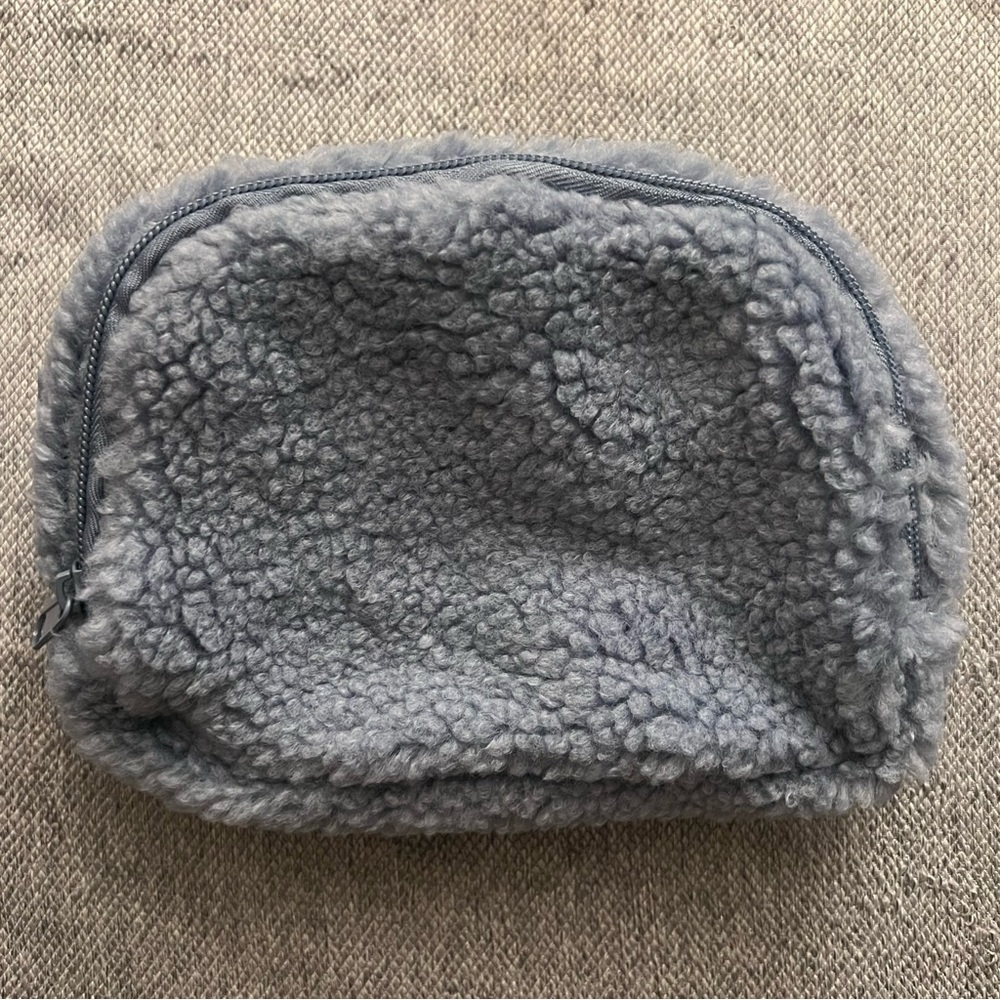 Blue Fur Fanny Pack